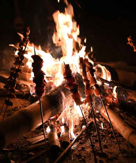 The Gazebo fire camp